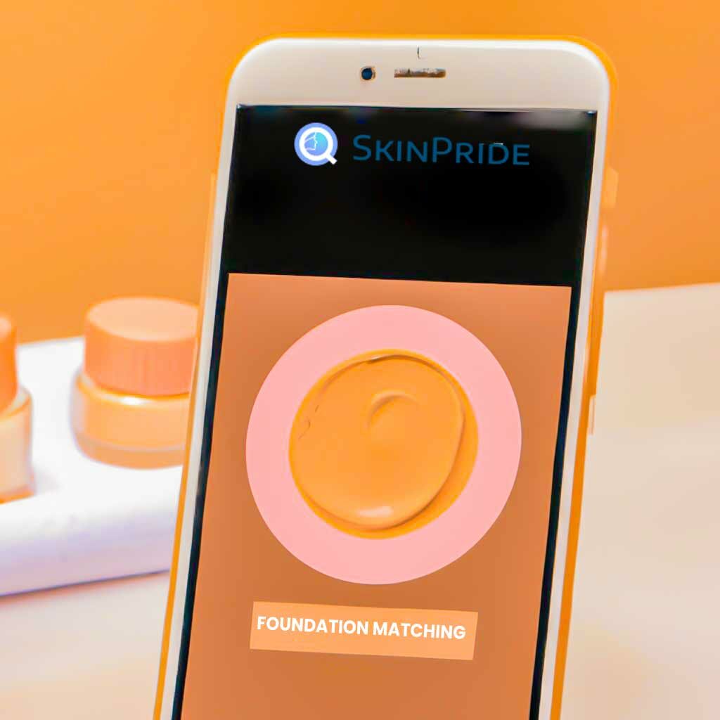 The foundation match skin tone app-SkinPride
