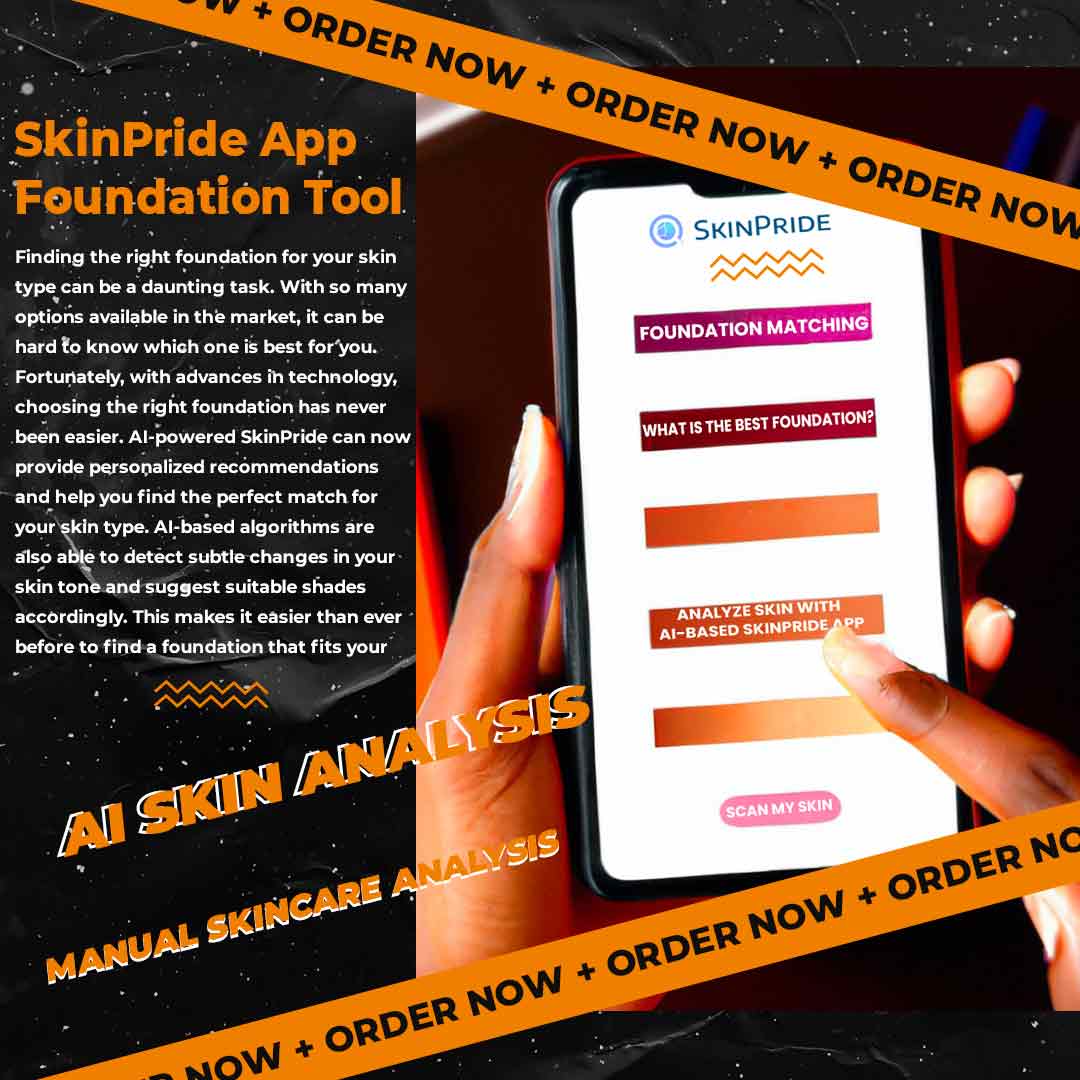 The foundation match skin tone app-SkinPride
