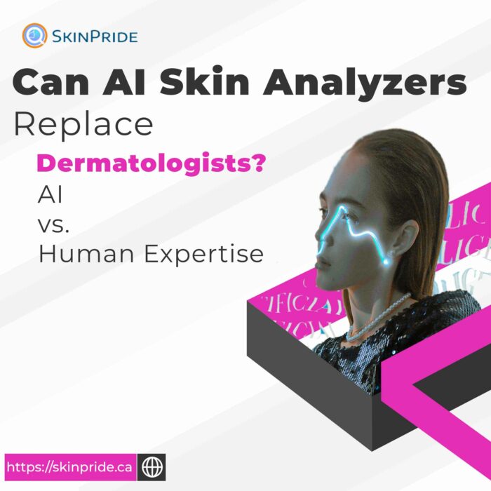 Explore the potential of AI in skincare. Can AI replace dermatologists' expertise? AI vs. Human SkinPride